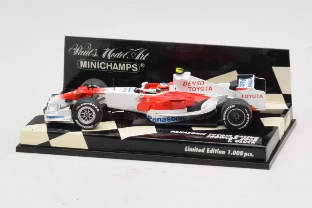 Minichamps Toyota F1 Tf108 N 12 Showcar 2008 T. Glock 1:43 400080082